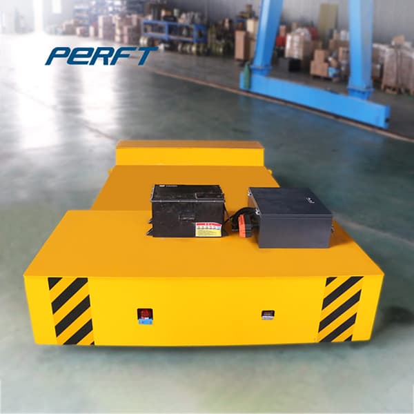 trackless transfer cart with end stops 30 ton